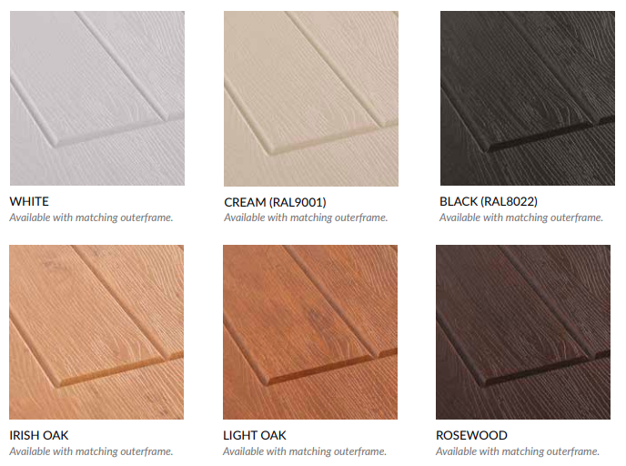 Rockdoor Composite Door colours