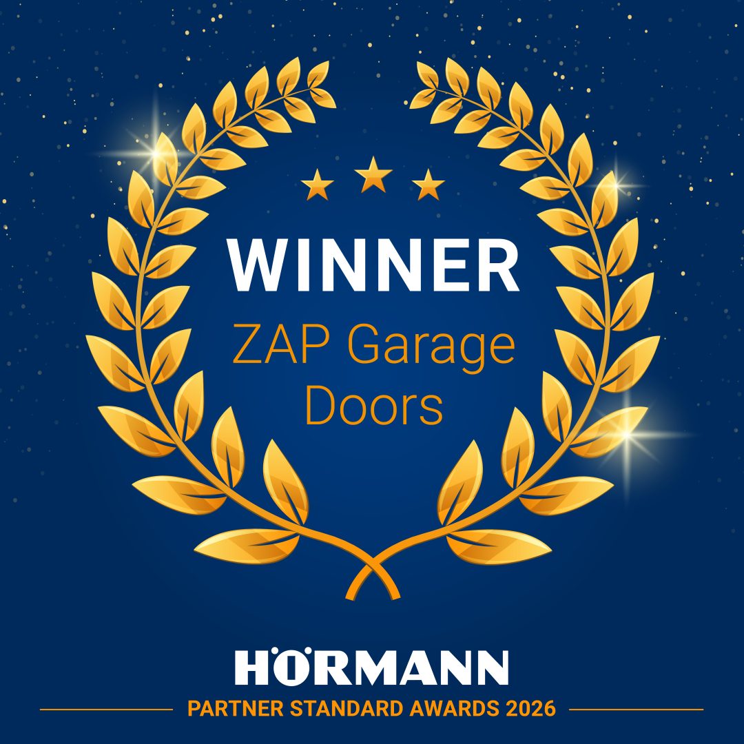 ZAP Garage Doors Wins Hörmann Customer Choice Award 2026
